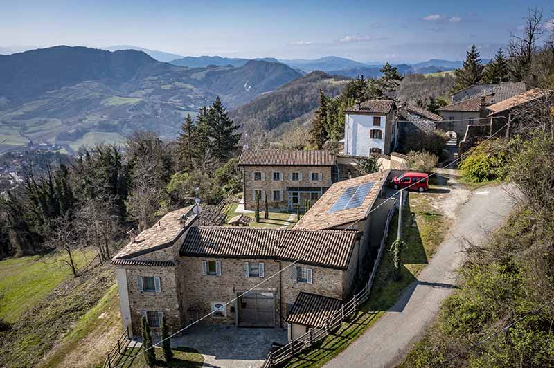 Borgo Vrginia - vista aerea