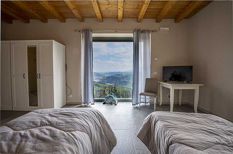 Borgo Virginia Casa Famiglia - Vista dalla finestra